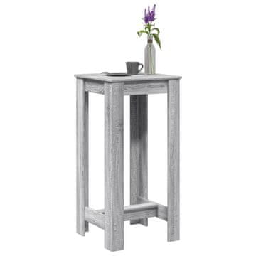 Vidaxl Barski stol, sivi hrast sonoma, 51x50x103,5 cm