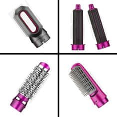 FRILLA® Styler za kosu 5u1 – uređaj za ravnanje, kovrčanje i volumen, fen s nastavcima za brzo stiliziranje | DYME