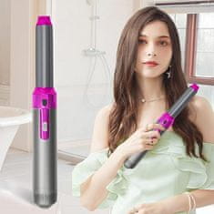 FRILLA® Styler za kosu 5u1 – uređaj za ravnanje, kovrčanje i volumen, fen s nastavcima za brzo stiliziranje | DYME