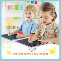 Mormark LCD ploča za crtanje i bilježenje, brisiva i prijenosna kreativna tabla 21 cm | WHIZZPAD