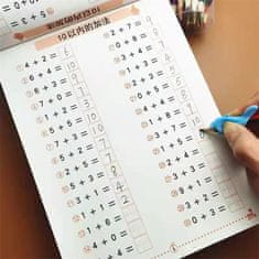 JOJOY® Radna bilježnica za učenje matematike, zbrajanje i oduzimanje za predškolce i prvašiće | WORKBOOK