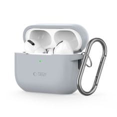Tech-protect Silicone Hook maska za Apple AirPods Pro 1 / 2, siva