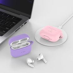 Tech-protect Silicone Hook maska za Apple AirPods Pro 1 / 2, smeda