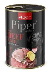 mokra hrana za pse, goveđa jetra i krumpir, 24x400 g