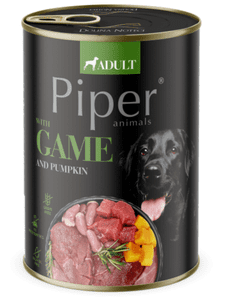  Piper mokra hrana za pse, divljač i bundeva, 24x400 g 