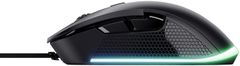 Trust GXT 922 YBAR ECO gamerski miš, crni (24729)