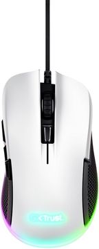 Trust GXT 922W YBAR ECO gamerski miš, bijeli (24730)