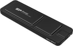 Silicon Power PX10 prijenosni SSD, 512 GB, USB 3.2 Gen 2, crni (SP512GBPSDPX10CK)