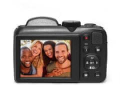 Kodak Pixpro Astro Zoom digitalni fotoaparat, črn (AZ255BK)
