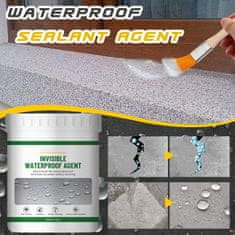 Netscroll Vodootporno ljepilo i brtvilo, 300g, prozirna zaštita protiv propuštanja, za pukotine, spojeve i vanjsku i unutarnju upotrebu, ljepilo za keramiku, metal, cement i plastiku, SealGlue