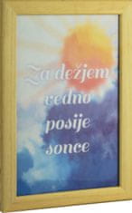 Karako Okvir za fotografiju 20x30 cm, plastika, stolni, zidni, 16 natur, lijepa misao