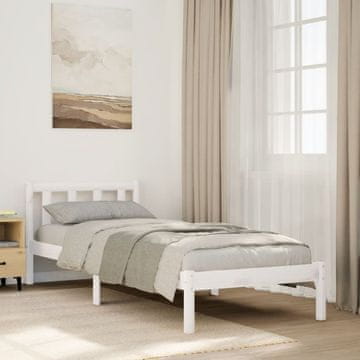 Vidaxl Produženi krevet bez madraca, 90x210 cm, Masivni borov drvo