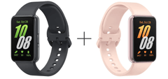 Samsung Galaxy Fit3 pametna narukvica, siva + rozo/zlatna