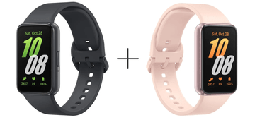 Samsung Galaxy Fit3 pametna narukvica, siva + rozo/zlatna