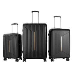 Aga Travel Set putnih kofera MR4666 Crna