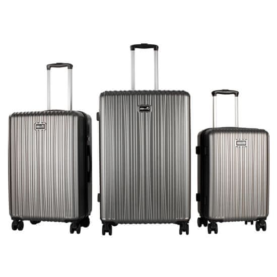 Aga Travel Set putnih kofera MR4667 Tamno siva
