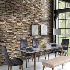 HOME & MARKER® 3D samoljepljive tapete za zid 300x45 cm, dekorativne i vodootporne naljepnice | WALLCORWRAP