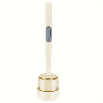HOME & MARKER® Višenamjenska WC četka od silikona s držačem, higijenska i fleksibilna četka za kupaonicu | FLUSHBRUSH