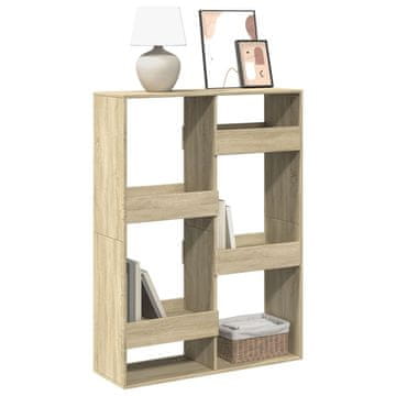Vidaxl Polica, hrast Sonoma, 100x33x135 cm, materijal na bazi drva