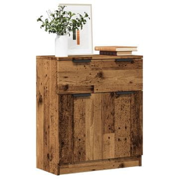 Vidaxl Ormarić, Staro drvo, 60x30x70 cm, Materijal na bazi drva