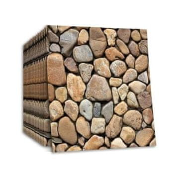HOME & MARKER® 3D zidne naljepnice, samoljepljive ploče s efektom kamena 30x30 cm, set 10 kom | STONEBLOCKS