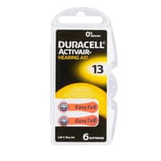 Duracell Baterija 13 Baterija za slušni aparat 6 kom