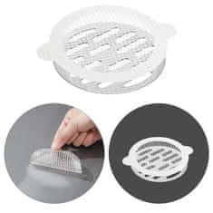 HOME & MARKER® Naljepnice za odvod, hvatač dlaka i prljavštine 25 kom, zaštita odvoda od začepljenja | DRAINCAPS