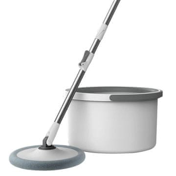 HOME & MARKER® Vrtljivi mop s mikrovlaknima - za sve vrste podova (mokro/suho čišćenje) | TIDYBROOM