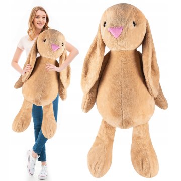 GOTEL XL dječja plišana igračka zec 120cm smeđa