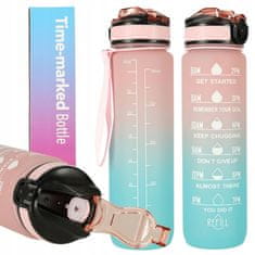 Ikonka Sport Bidon s vodom slamkom 1000ml