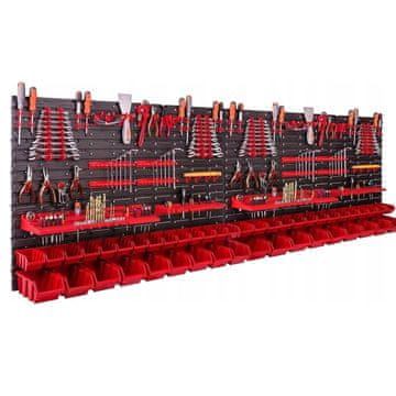 MAR-POL Zidna ladica PVC 130 djelomični organizator alata 230x78cm