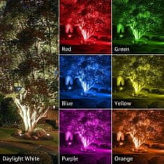 Lepro 2x vanjski LED RGB reflektor s daljinskim upravljačem 50W IP65