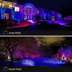 Lepro 2x vanjski LED RGB reflektor s daljinskim upravljačem 50W IP65