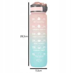 Ikonka Sport Bidon s vodom slamkom 1000ml