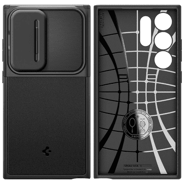 Spigen Spigen Optik Armor Galaxy S24 Ultra crna