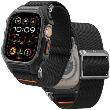 Spigen LITE FIT PRO APPLE WATCH ULTRA 1 / 2 (49 MM) MAT CRNA