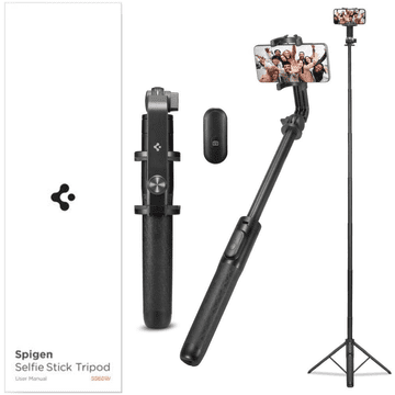 Spigen S560W BLUETOOTH SELFIE ŠTAP DUGI TRONOŽAC CRNI