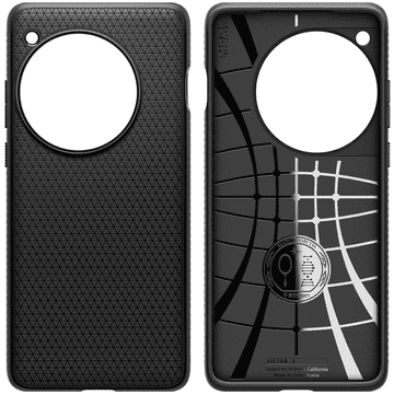 Spigen Spigen Liquid Air Za Oneplus 12 Zaštitna Futrola Mat Crna S Niskim Profilom