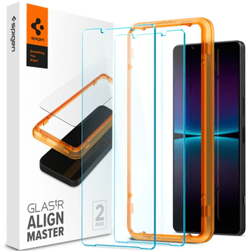 Spigen Spigen Kaljeno Staklo Alm Glas.tr Pakiranje Od 2 Komada Za Sony Xperia 1 Vi Ultra Tanko