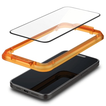 Spigen Spigen Kaljeno Staklo 2 Komada Za Iphone 15 Pro Max Alm Glass Fc Nevidljivo