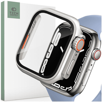 Tech-protect TECH-PROTECT DEFENSE360 Apple Watch 4 / 5 / 6 / SE (44mm) titan/narančasta