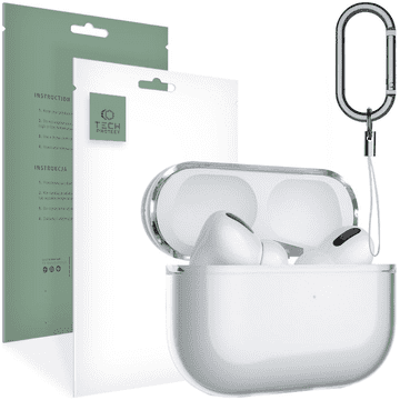 Tech-protect Futrola za Apple AirPods Pro 1 i 2 - Zaštitna prozirna FlexAir