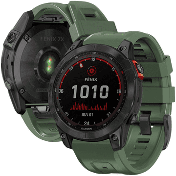 Tech-protect Tech-protect iconband garmin fenix 3 / 5x / 3hr / 5x plus / 6x / 6x pro / 7x army zelena