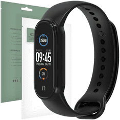 Tech-protect Remen za sat IconBand za Xiaomi Mi Smart Band 5, 6 i 7 - crni