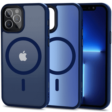 Tech-protect Tech-protect magmat magsafe iphone 12 / 12 pro mat tamno plava