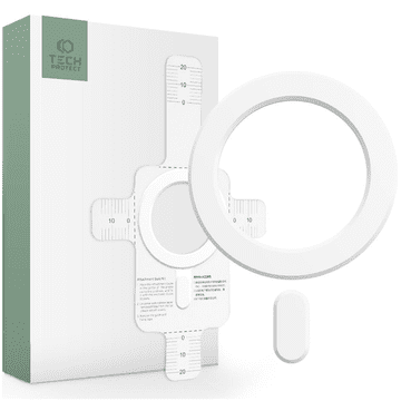 Tech-protect MAGMAT MAGSAFE UNIVERZALNI MAGNETSKI PRSTEN BIJELI
