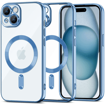 Tech-protect Tech-protect magshine magsafe iphone 15 sky blue