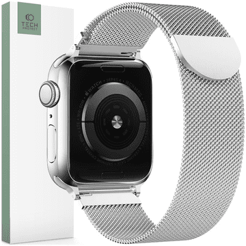 Tech-protect Tech-Protect Milanese Remen Za Apple Watch 6 7 8 9 10 Se 40 41 42 Mm Konektor