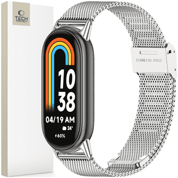 Tech-protect Milanese remen za Xiaomi Smart Band 8/9 s NFC funkcionalnošću