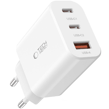 Tech-protect Punjač s 3 priključka NC30W za brzo punjenje